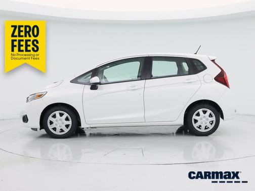 White 2020 Honda Fit LX