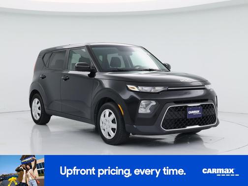 Black 2022 Kia Soul LX