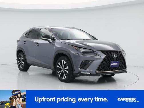 Gray 2021 Lexus NX 300 F-Sport