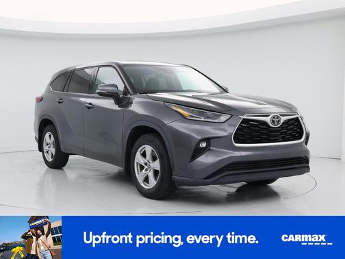 Gray 2021 Toyota Highlander LE