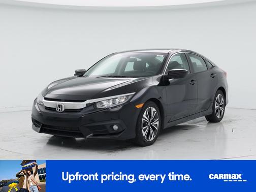 Black 2016 Honda Civic EX-T