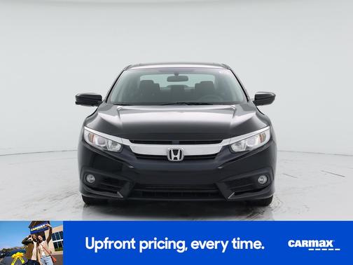Black 2016 Honda Civic EX-T