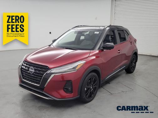 Red 2023 Nissan Kicks SR