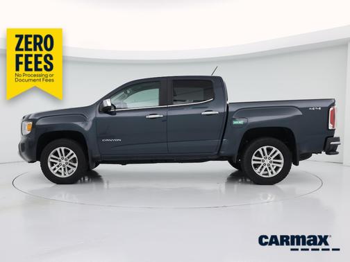 Green 2017 GMC Canyon SLT