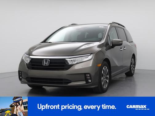 Gray 2021 Honda Odyssey EX-L