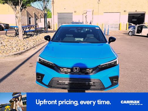 Blue 2024 Honda Civic Sport