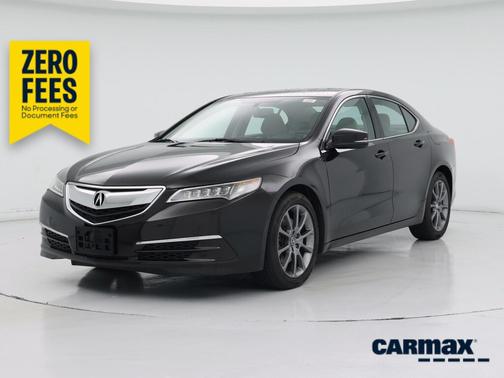 Burgundy 2015 Acura TLX