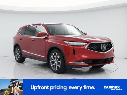 Red 2024 Acura MDX Technology