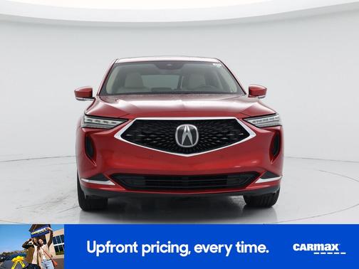 Red 2024 Acura MDX Technology