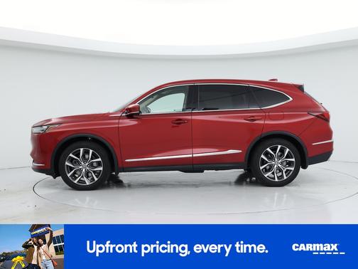 Red 2024 Acura MDX Technology