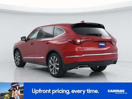 Red 2024 Acura MDX Technology