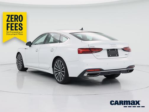 White 2021 Audi A5 Sportback Premium Plus