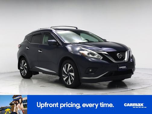 Blue 2018 Nissan Murano Platinum
