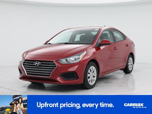 Red 2021 Hyundai Accent SE