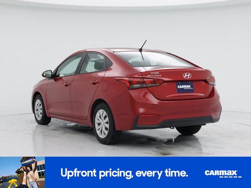 Red 2021 Hyundai Accent SE
