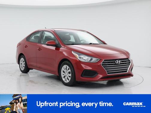 Red 2021 Hyundai Accent SE