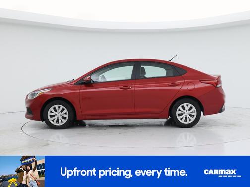 Red 2021 Hyundai Accent SE