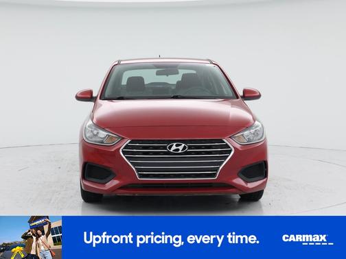 Red 2021 Hyundai Accent SE