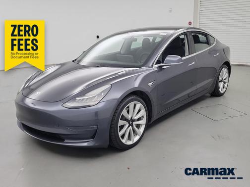 Black 2019 Tesla Model 3 Long Range