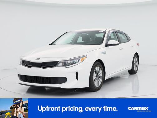 White 2017 Kia Optima Hybrid Premium