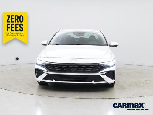 White 2024 Hyundai ELANTRA SEL