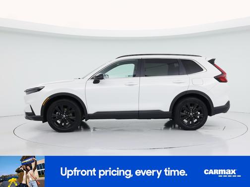 White 2024 Honda CR-V Hybrid Sport Touring