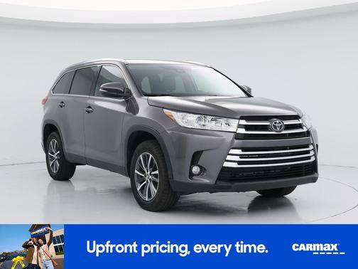 Gray 2019 Toyota Highlander XLE