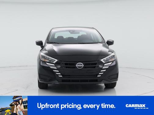 Black 2025 Nissan Versa SV