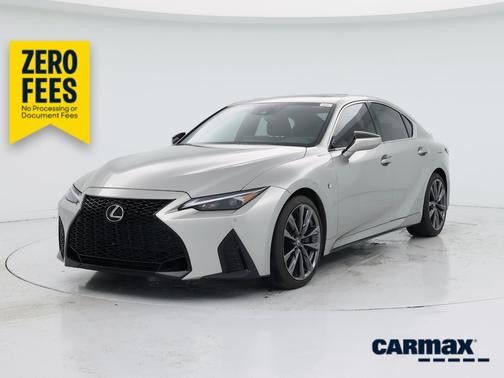 Silver 2023 Lexus IS 350 F-Sport