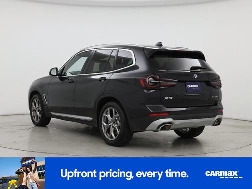 Black 2024 BMW X3 XDrive30i