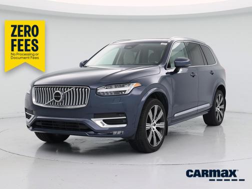 Blue 2024 Volvo XC90 B5 Plus Bright Theme