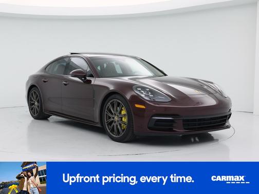 Burgundy 2018 Porsche Panamera 4