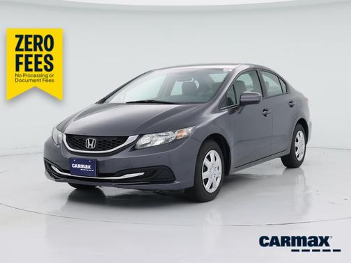 Gray 2015 Honda Civic LX