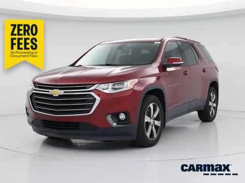 Burgundy 2019 Chevrolet Traverse LT