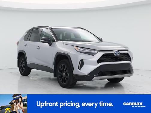 Silver 2024 Toyota RAV4 Hybrid XSE