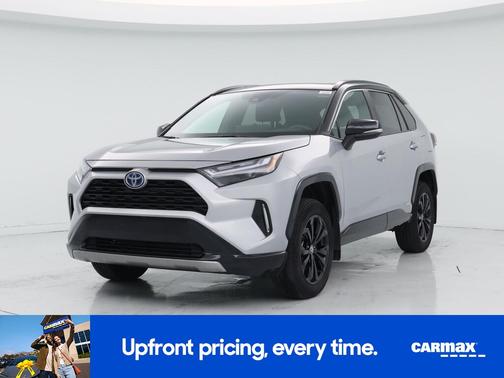Silver 2024 Toyota RAV4 Hybrid XSE