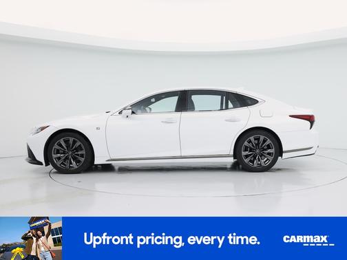 White 2021 Lexus LS 500 F-Sport
