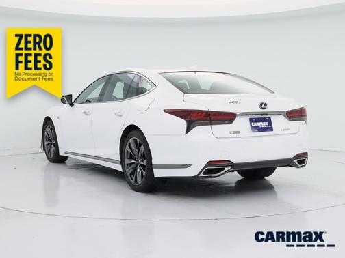 White 2021 Lexus LS 500 F-Sport