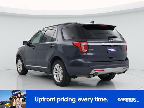 Blue 2017 Ford Explorer XLT