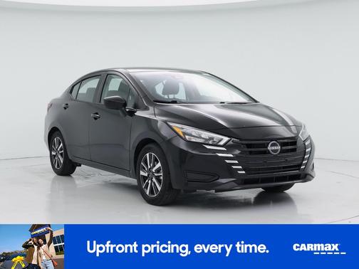 Black 2025 Nissan Versa SV