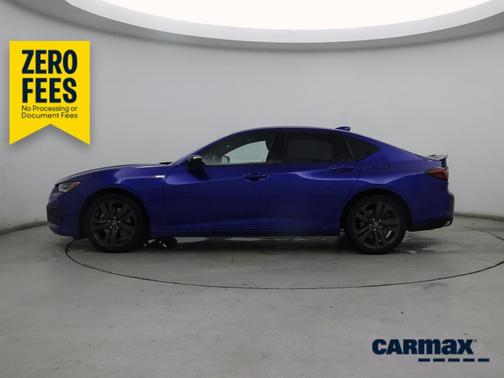 Blue 2022 Acura TLX SH-AWD A-Spec