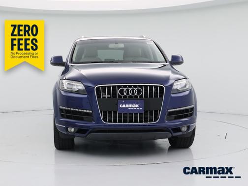 Blue 2015 Audi Q7 Prestige S-Line