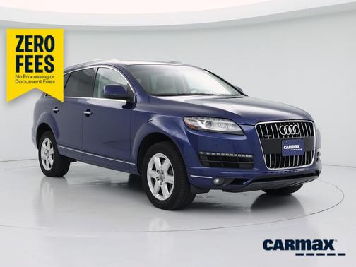 Blue 2015 Audi Q7 Prestige S-Line