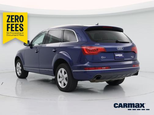 Blue 2015 Audi Q7 Prestige S-Line