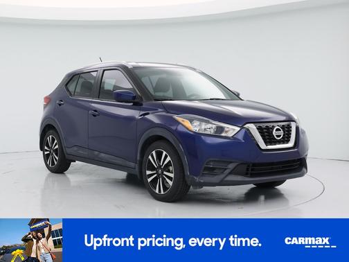 Blue 2018 Nissan Kicks SV