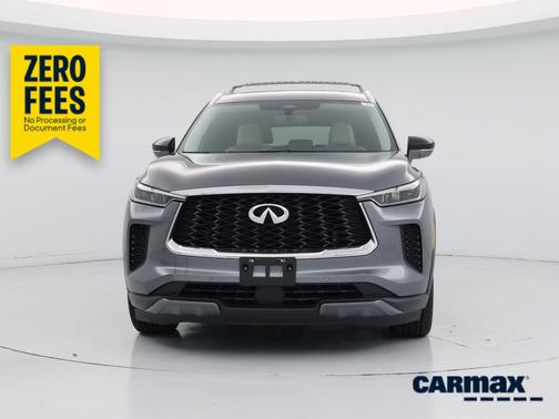 Gray 2022 INFINITI QX60 Luxe