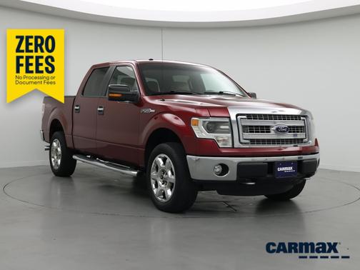 Burgundy 2014 Ford F-150 XLT
