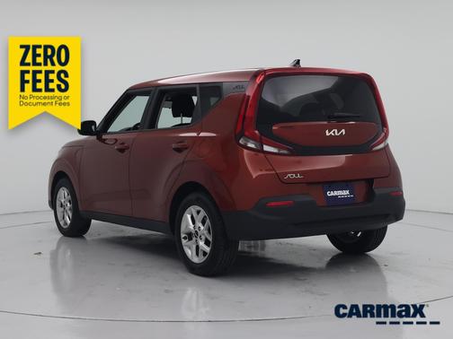 Orange 2022 Kia Soul LX