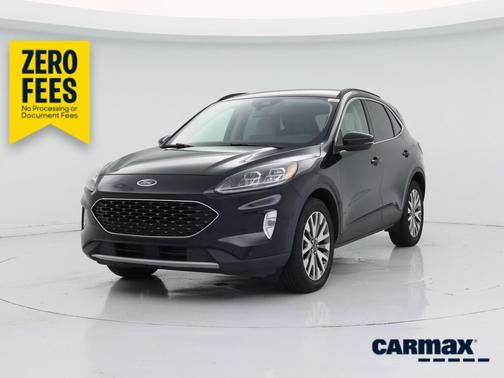 Black 2020 Ford Escape Titanium