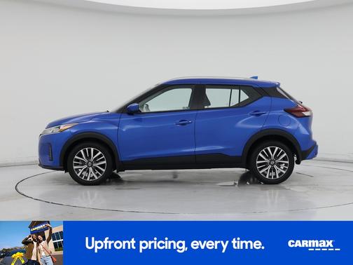 Blue 2021 Nissan Kicks SV